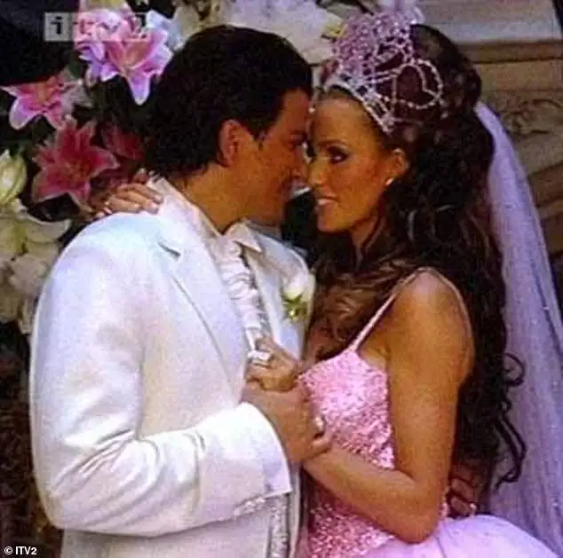 Katie Price married Peter Andre in lavish 2005 wedding which saw her float down the aisle in an enormous candy floss pink princess-style gown after arriving in a Cinderella-style carriage. Rochelle explained that Katie's ensemble was 'a lot'