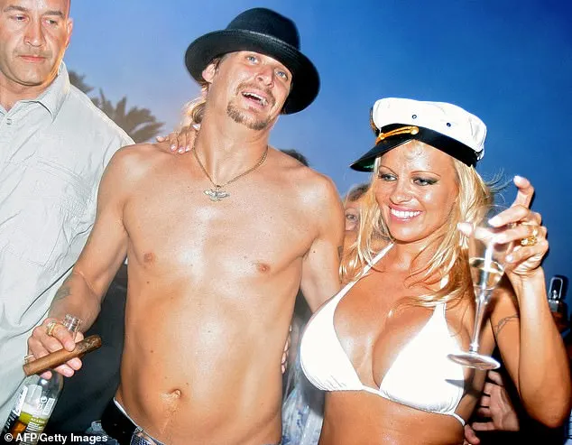 Pamela Anderson married Kid Rock wearing only a white string bikini and a sailer's hat. However it looks like they weren't taking the marriage too seriously anyway as it only lasted six months. 'Some looks that weren¿t so on trendy or fashion led was the bikini look that Pamela Anderson rocked,' said Rochelle