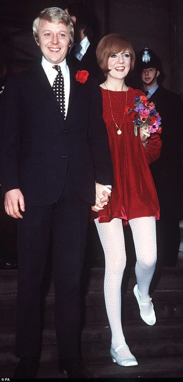 TV presenter Cilla Black donned a bright red mini dress and white tights for her wedding to Bobby Willis at Marylebone register office in January 1969. Rochelle suggested this dress, despite being of its time, was a fail