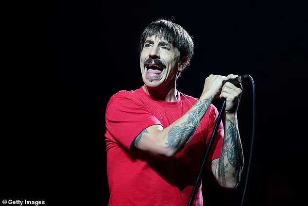 Kiedis has fronted the multi platinum selling band since they began performing in the late 1980s