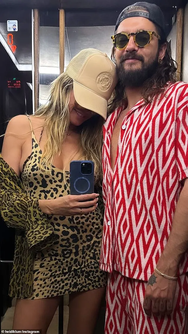 The video comes just after Heidi and her husband Tom Kaulitz, 34, were seen acting like newlyweds as they packed on the PDA during a family trip to Sardinia