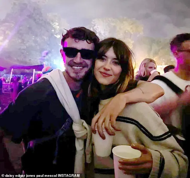 Daisy's appearance comes after she spent the weekend with her Normal People co-star Paul Mescal, partying together at Glastonbury