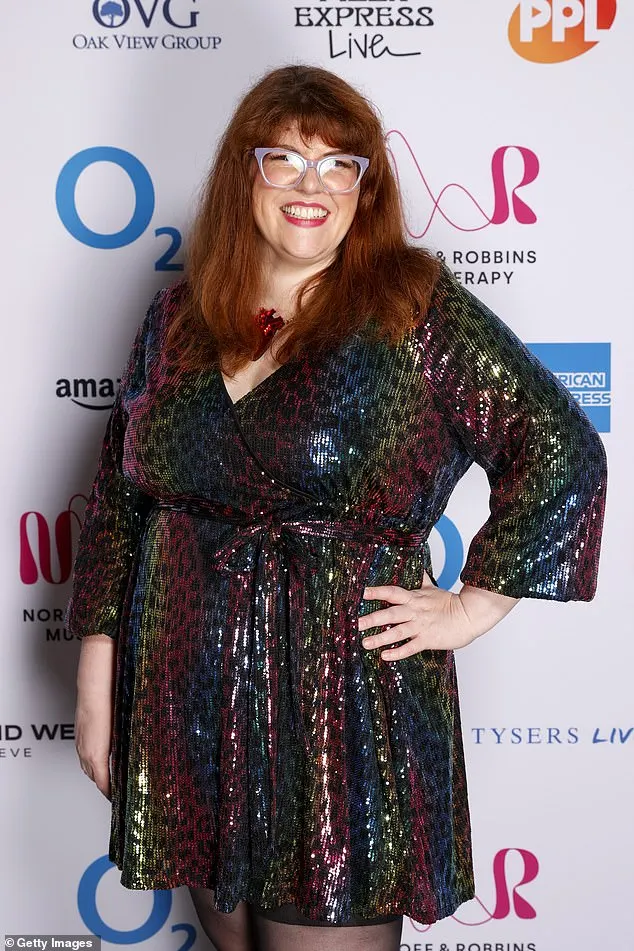 The Chase star, 42, was among the guests at the star-studded ceremony at The Grosvenor House Hotel for the Nordoff and Robbins O2 Silver Clef Awards