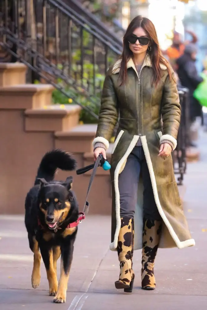 new york, ny november 20 emily ratajkowski is seen on november 20, 2023 in new york city photo by ignatbauer griffingc images