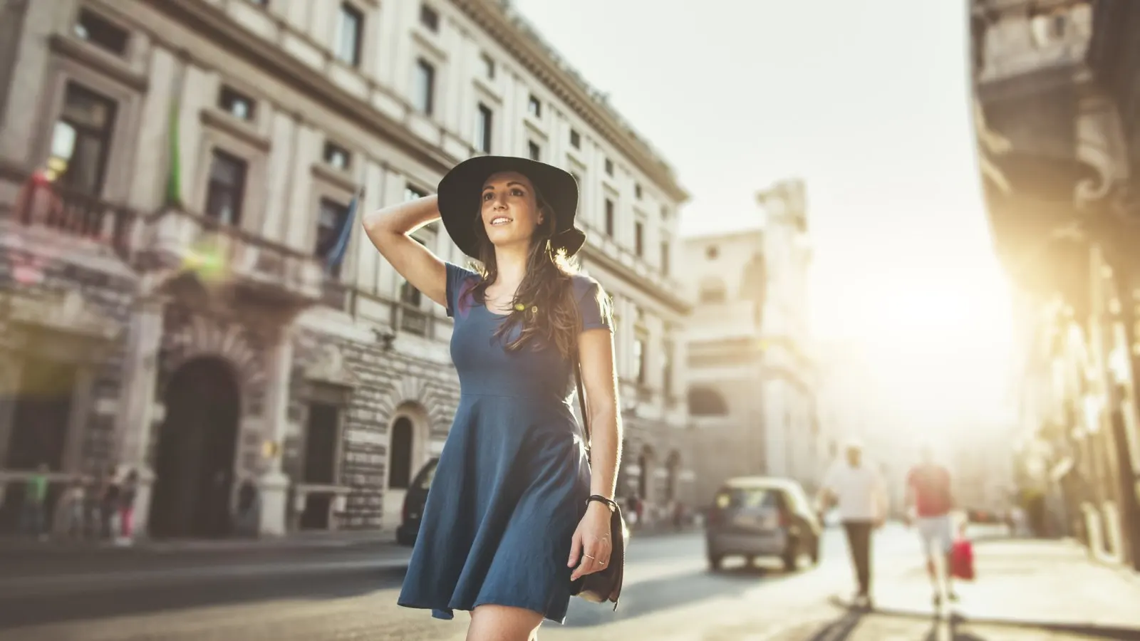 Woman In Dress