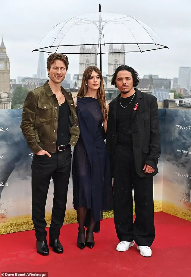 It has been a rainy week in London but they were still out in force for the photocall