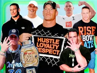 Image may contain John Cena John Cena John Cena John Cena John Cena John Cena John Cena Clothing and TShirt