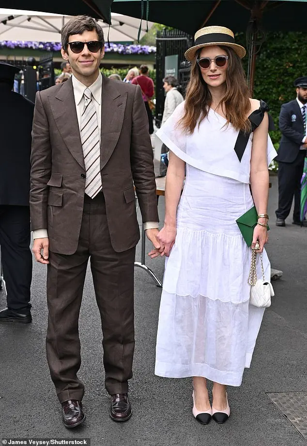 Keira Knightley and her husband James Righton led the star arrivals on day 10 of the Wimbledon Championships on Wednesday afternoon