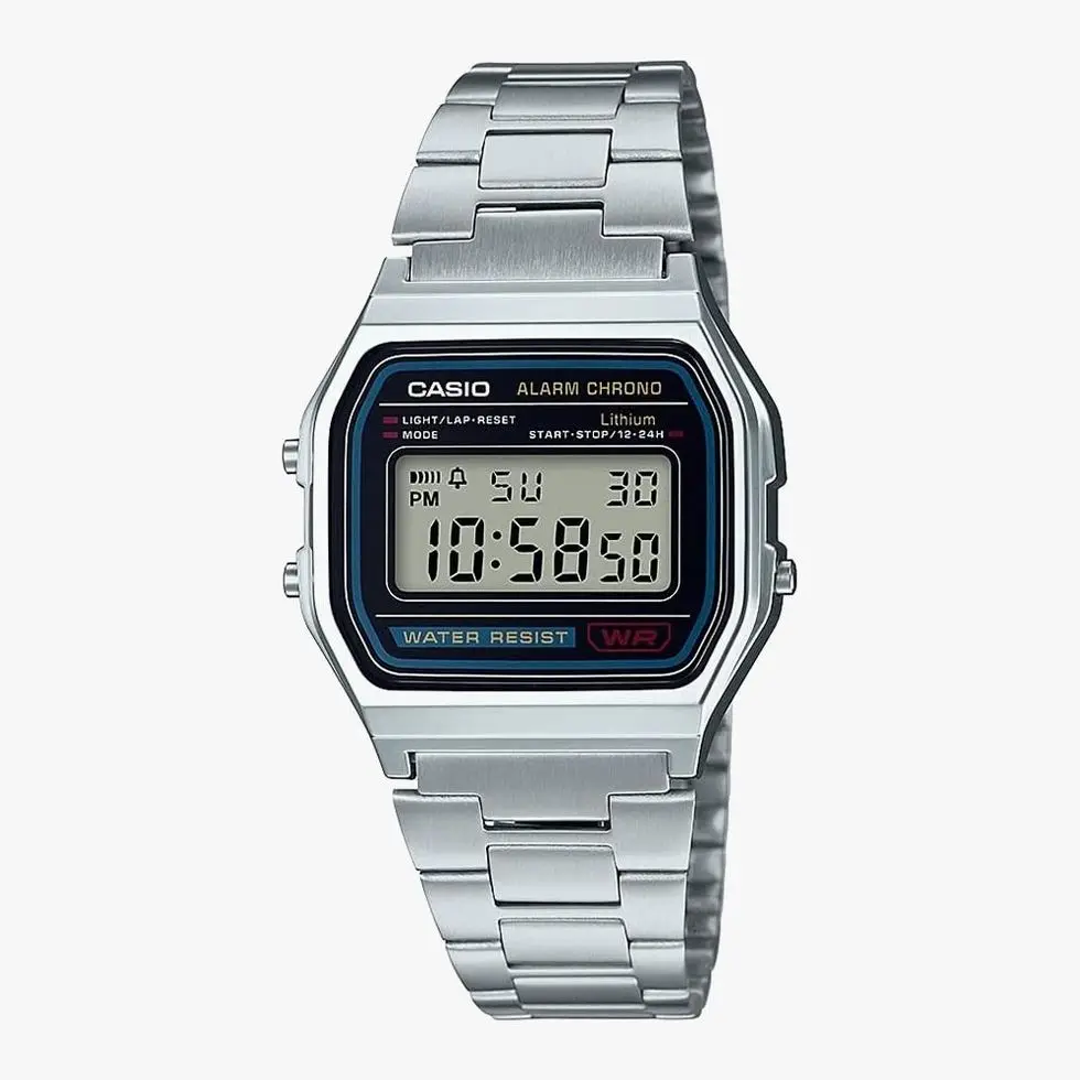 Stainless Steel Digital Watch