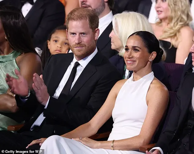 Meghan and Harry received a shoutout from Serena at the start of the ceremony, with the tennis star joking about the couple's uncanny ability to draw the spotlight