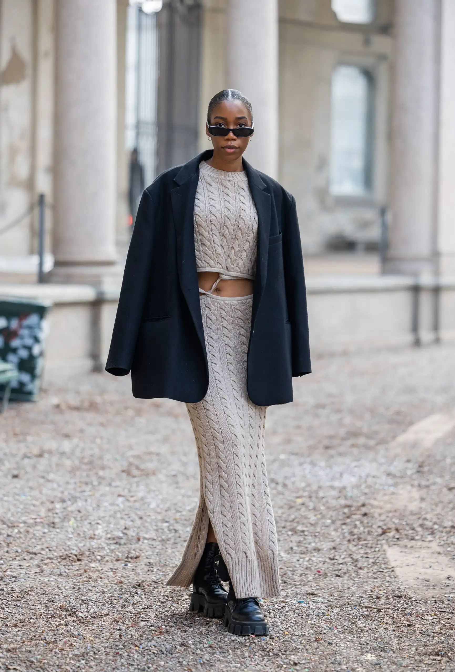 How To Style A Knit Dress For The Office