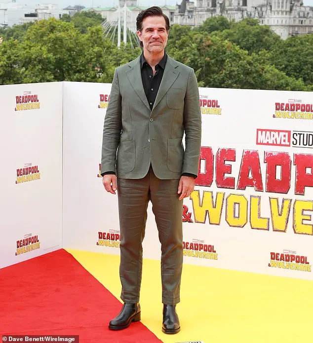 Also at the photocall was Rob Delaney. He plays Peter Wisdom, a member of Deadpool's X-Force team