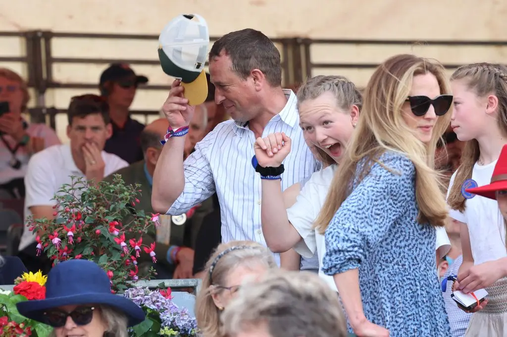 Peter Phillips' new partner Harriet Sterling was at the Badminton Trials this weekend and met Queen Camilla