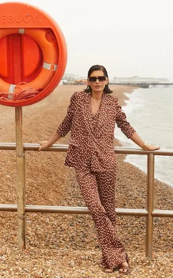 If you're feeling bold, try this polka-dot Honeycomb suit from Kipper