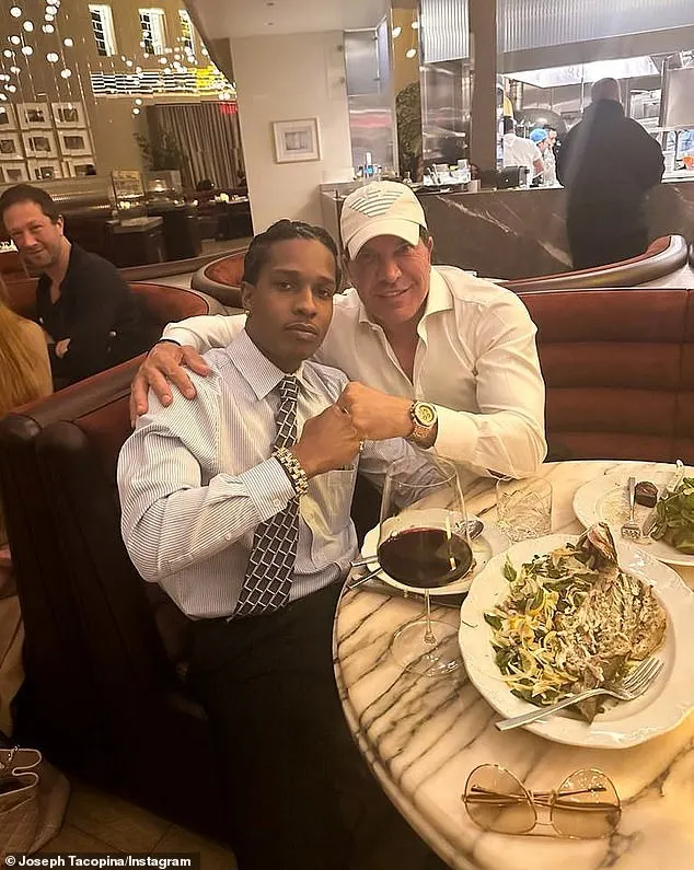 A$AP - who hired attorney Joe Tacopina (R, pictured January 10) - is currently free on bond ahead of his criminal assault trial, which is scheduled to begin October 21