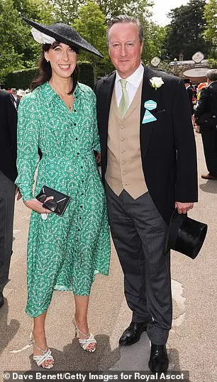 Samantha wears the 'Astrid' silk blend shirt dress to Royal Ascot 2023