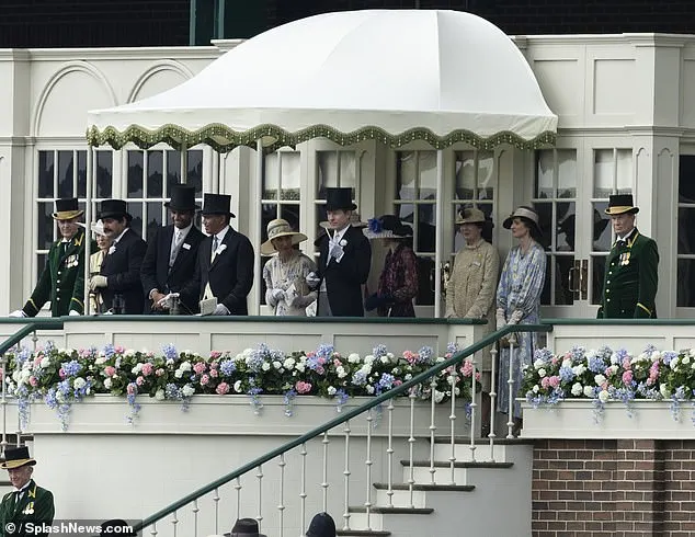 They intently watched the races