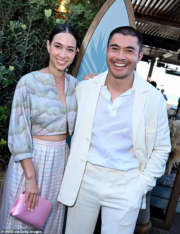 Also present was Henry Golding, 37, and his wife Liv Lo, 39