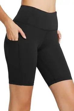 Baleaf High Waist Yoga Biker Shorts