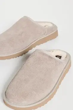 UGG Classic Slip On Shaggy Suede Slipper