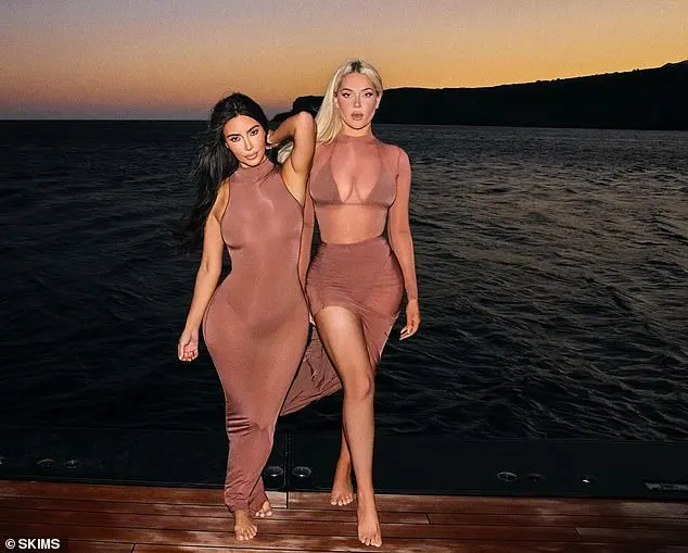 Kim Kardashian appears to have found a new bosom buddy in former WAGS star Olivia Pierson as the two posed together for a photo shoot following their recent Greece getaway