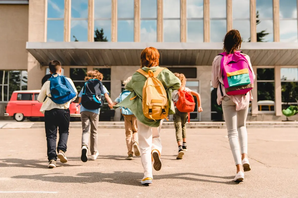 School children