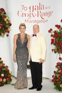 MONTE-CARLO, MONACO - JULY 27: Princess Charlene of Monaco and Prince Albert II of Monaco attend the 70th Monaco Red Cross Ball Gala on July 27, 2018 in Monte-Carlo, Monaco. (Photo by Pascal Le Segretain/Getty Images)