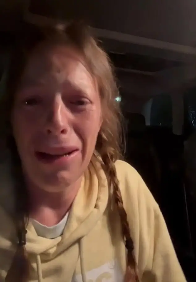 Elizabeth made a video clip of her crying and speaking about the experience she had at the hotel, where they allegedly lost her wedding dress and 'gave her a dodgy stomach'