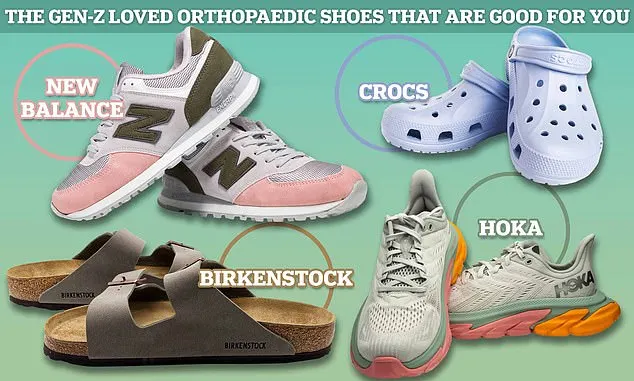 Thanks to Gen Z the functional, orthopedic-looking New Balance trainers have now become an ironic fashion status symbol. But the chunky-soled shoe is not alone, for Hoka trainers, Birkenstock sandals and even Crocs have made a comeback