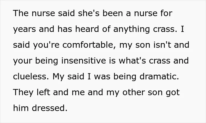 Man Tells Everyone To Leave So 9YO Son Could Dress Up, Gets Called Out By Nurse And Ex-Wife