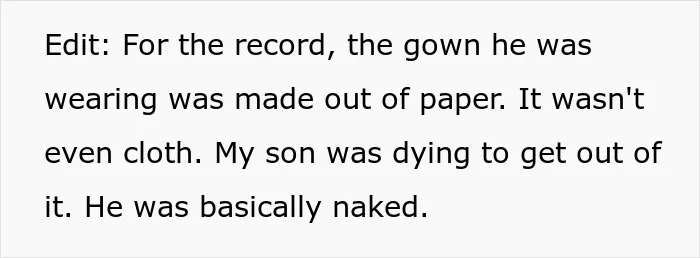 Man Tells Everyone To Leave So 9YO Son Could Dress Up, Gets Called Out By Nurse And Ex-Wife