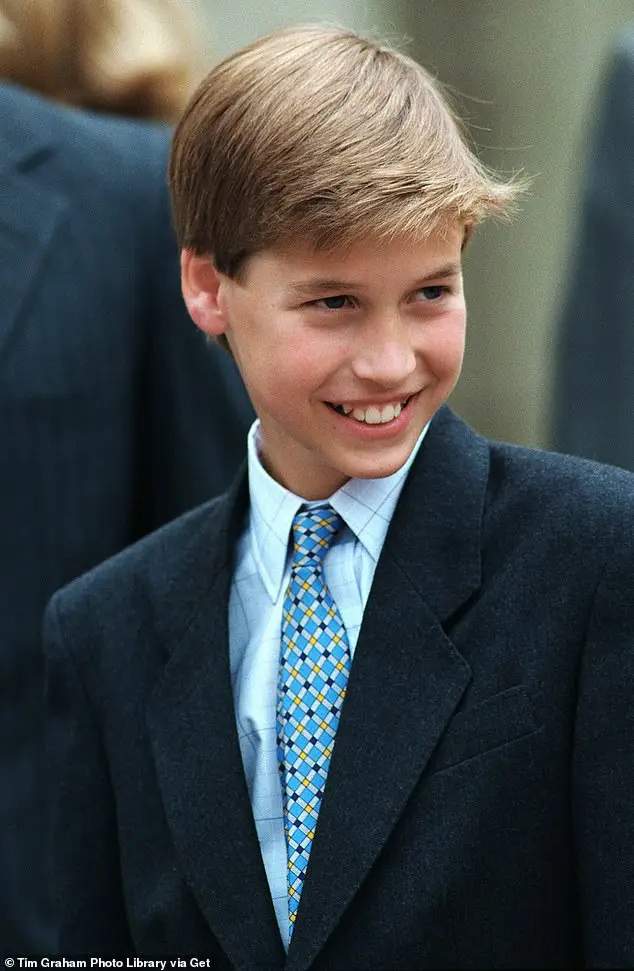 Wearing formal attire is a common trend among royal children, one that Prince William also followed when her was younger (seen in 2004)