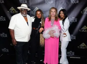 Cedric the Entertainer, Dr Holly Carter, Kathy Hilton, Toni Braxton at The Premiere of Hulu's