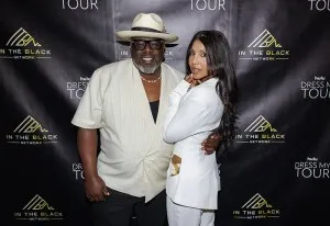 Cedric The Entertainer and Toni Braxton at The Premiere of Hulu's