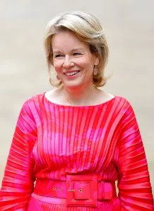 OXFORD, UNITED KINGDOM - JULY 23: (EMBARGOED FOR PUBLICATION IN UK NEWSPAPERS UNTIL 24 HOURS AFTER CREATE DATE AND TIME) Queen Mathilde of Belgium attends her daughter Crown Princess Elisabeth, Duchess of Brabant's Oxford University Graduation Ceremony at the Sheldonian Theatre in Oxford on July 23, 2024 in Oxford, England. Princess Elisabeth of Belgium recently completed a three year bachelor's degree in History and Politics at Lincoln College, University of Oxford. (Photo by Max Mumby/Indigo/Getty Images)