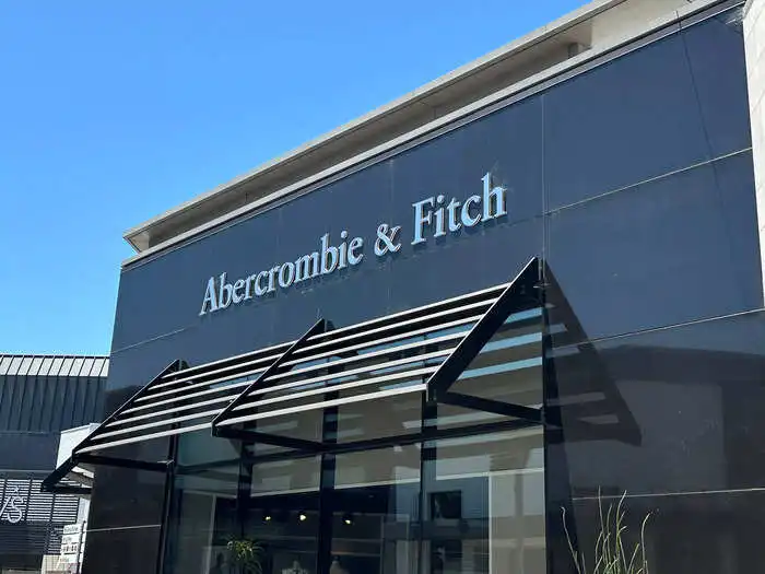 Next, I went to Abercrombie & Fitch.