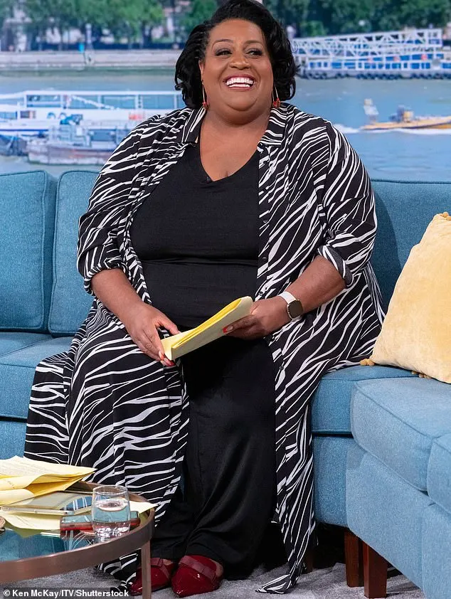 Amid her body transformation, the broadcaster opted to sell off her old size 26 clothes earlier this year (pictured in May 2021)