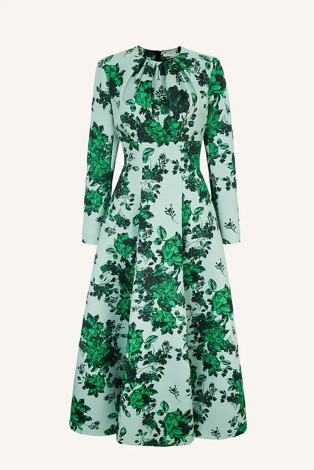 This Emilia Wickstead Floral Dress, Was £2995, Now £1200, 60% off