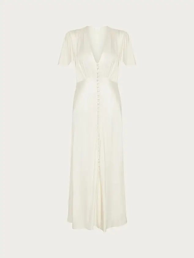 The Ghost Grace midi dress was £179 and is now £125.30, a 30 per cent discount