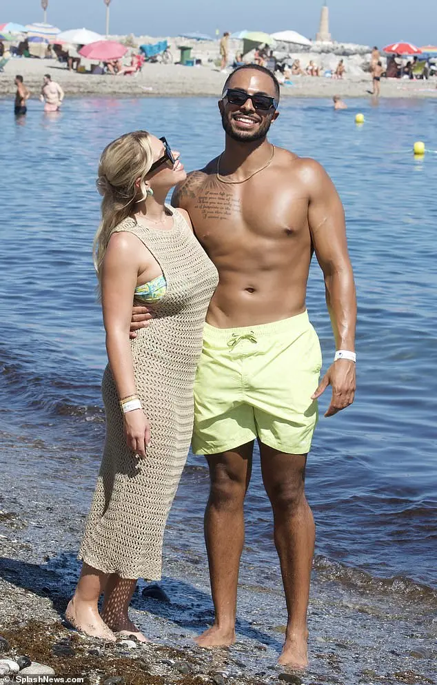 The Britain's Got Talent star, 23, and the radio presenter, 28, held hands as they made the most of the sun-soaked holiday