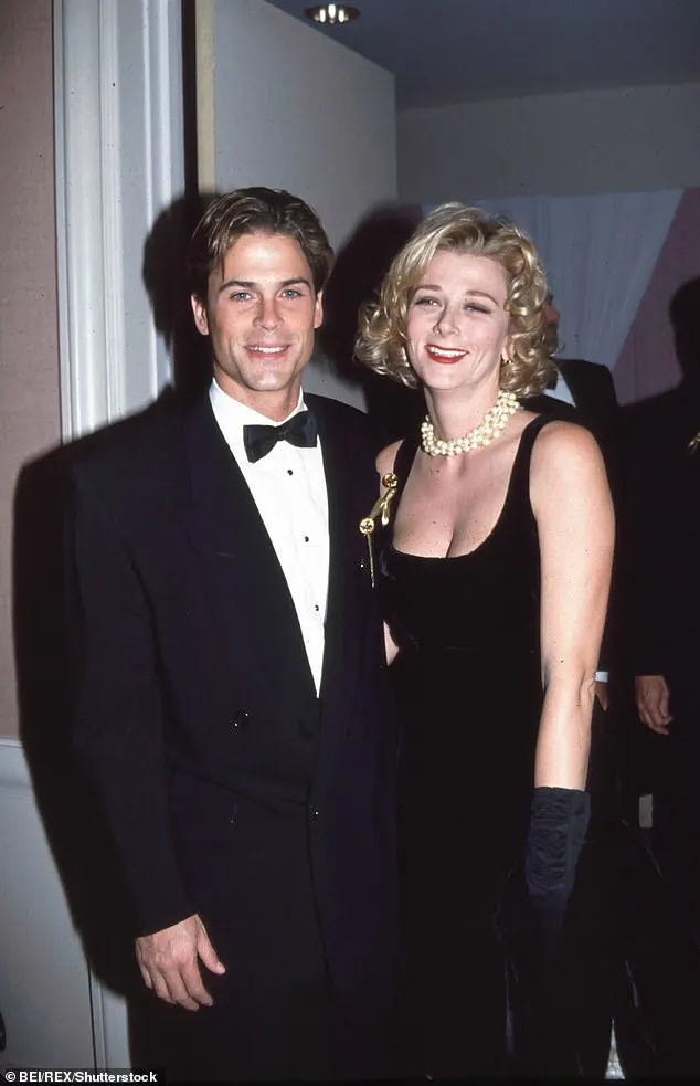 Gwyneth met Sheryl when she 'was 15 or 16' and spent plenty of quality time with her, which included secret smoke breaks and imparting of sex tips (Sheryl and Rob pictured in 1992)