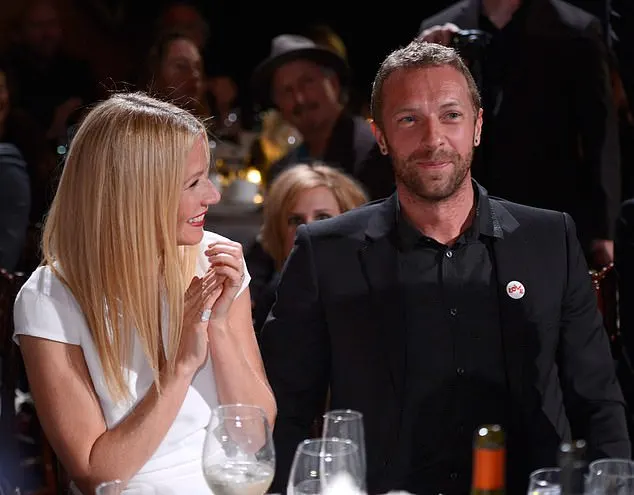 The actor joked that her ex Chris Martin and current husband Brad Falchuk owed Sheryl a thank you (Gwyneth and Chris pictured together in 2014)