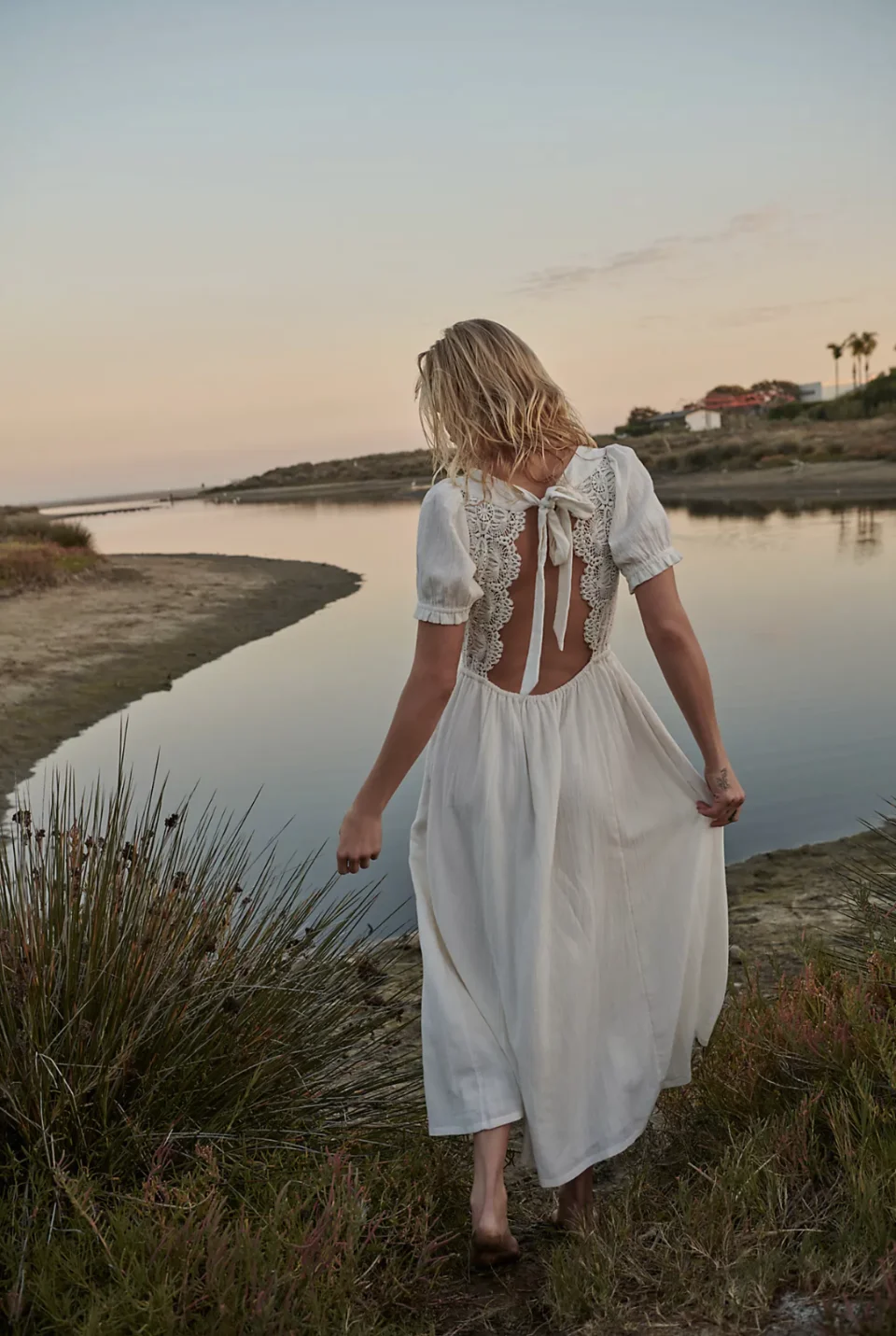 Lace Midi is all you need, according to the Free People image.