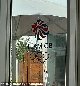 She also shared a snap of the Team GB logo