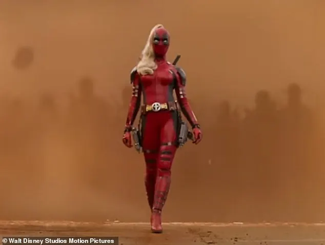 The 5ft10in blonde shot a secret cameo as Lady Deadpool/Wanda Wilson in Shawn Levy's MCU three-quel Deadpool & Wolverine, which is the No. 1 movie in the world after amassing an eye-popping $545.9M at the global box office in its first week