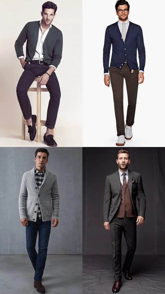 How to wear a cardigan for the office