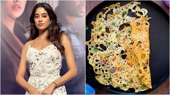 Janhvi Kapoor impresses in a fresh-off-the-runway little outfit for Ulajh screen. ( Instagram )