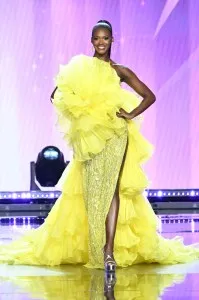 Connor Perry, Miss Kentucky USA at the 73rd annual Miss USA Pageant at Peacock Theater on August 4, 2024 in Los Angeles, California.