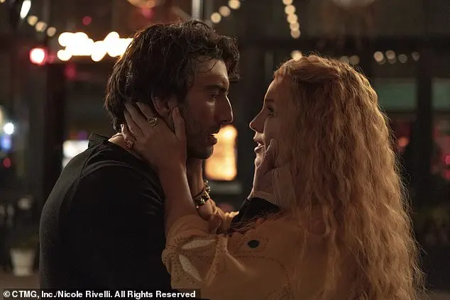 Based on a romance novel by Colleen Hoover, It Ends With Us stars Blake as a woman named Lily who finds herself in a marriage that goes from passionate to abusive (pictured with co-star Justin Baldoni as Ryle Kincaid)