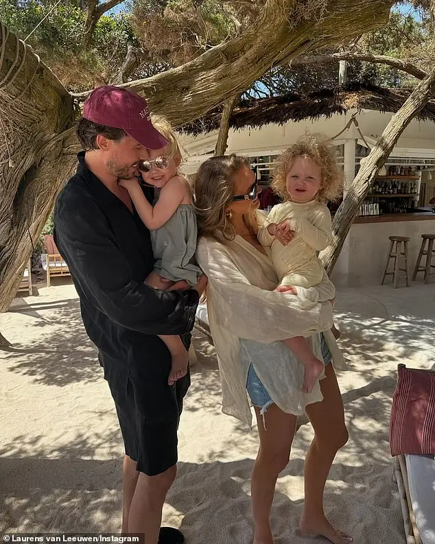 Romee has two daughters - Mint van Leeuwen, 3; and June van Leeuwen, 20 months - with her manager-turned-fiancé, Laurens van Leeuwen (pictured May 31)